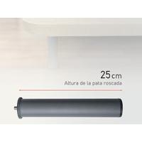 pata roscada, patas roscadas, patas metálicas, patas para somier, patas para base tapizada,