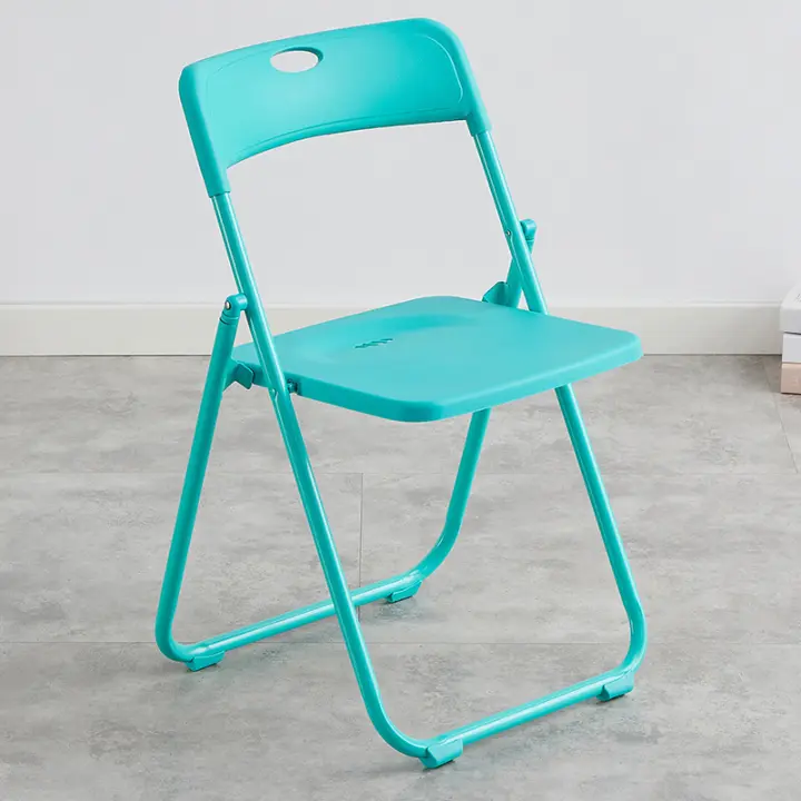 Taburete simple, sillón, silla plegable para el hogar, silla de oficina portátil, silla de conferencia, silla de ordenador, silla de comedor, sillas de dormitorio - 1