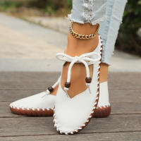 Zapatos planos informales para Mujer, zapatillas a la moda De verano, deportivas con cordones para caminar, para correr, novedad - details 10