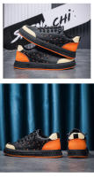Nuevos zapatos de cuero informales, modernos y versátiles, zapatos de tabla de moda, zapatos Forrest Gump, mocasines con bloques de color - details 14