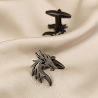 Gemelos avanzados de acero inoxidable para grifo de hombre, diseñados con materiales de alta calidad, color dorado, regalo al por mayor - details 4