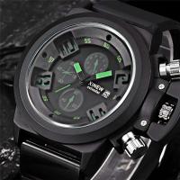 Relojes de diseño único para estudiantes de lujo de primera calidad, relojes de pulsera de cuarzo con calendario informal de moda para hombres y niños, reloj de pulsera negro Montre Homme 2024 - details 7