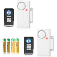 Sensor de Seguridad para Puertas y Ventanas Awapow Alarma Inalámbrica Control Remoto Antirrobo con Batería - details 6
