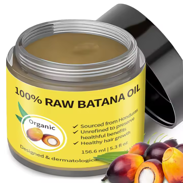 Aceite orgánico na del Dr. Sebi 100% puro para el crecimiento, reparación y nutrición del cuero cabelludo, previene la caída del cabello y elimina las puntas abiertas |   Natural - 1