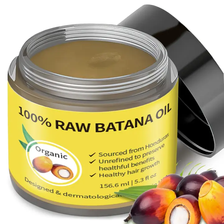 Aceite orgánico na del Dr. Sebi 100% puro para el crecimiento, reparación y nutrición del cuero cabelludo, previene la caída del cabello y elimina las puntas abiertas |   Natural - 1