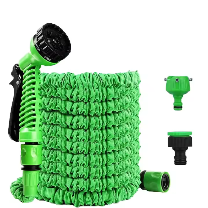 Manguera de jardín, Tubo extensible con pistola - 1