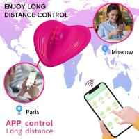 Bragas de masaje de clítoris y mariposa portátiles, vibrador para clítoris, estimulación del punto G, Control por aplicación remota, Juguetes sexuales para masturbación de mujeres - details 2