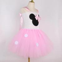 Vestido Tutú Minnie Cosplay Niñas, Fiesta de Cumpleaños, Vestido de Princesa, Cosplay, Navidad, Halloween, Disfraz de Ratón para Niños, Tela - details 19