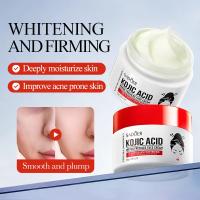 Crema para eliminar manchas blanqueadoras de Ácido Kójico, elimina el melasma, corrección de melanina, mejora la piel, aclara las manchas oscuras, cosméticos - details 6