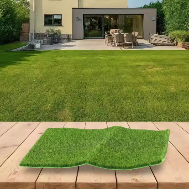 1 unidad de 15/30/50cm, césped artificial, simulación, alfombra de césped verde falso, decoración del suelo del hogar PAISE DIY - 1
