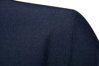 Camisa de manga larga con botones para hombre, camisa informal de negocios, Color sólido, cómoda, Social, Oficina, blusa blanca y negra, moda de otoño - details 14