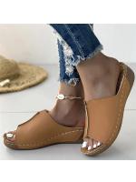 Sandalias de Verano Deslizables para Mujer Zapatillas de Pisa Casuales con Tacón de Cuña para Caminatas y Fiestas - details 18