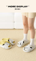 Cachorro de dibujos animados zapatillas frescas hogar de las mujeres nuevo baño interior baño EVA sandalias pareja zapatillas verano - details 6