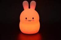 Lámpara LED Mini de Dibujos Animados Luz Nocturna RGB Portátil Silicona - details 27