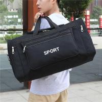 Bolsa de viaje de nylon para hombres y mujeres Bolsa de equipaje de mano de gran capacidad para fin de semana, gimnasio, bolsa deportiva para la noche - details 9