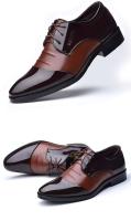 2023 Sepatu Souliers Hommes En Cuir Pria vestido logotipo italiano zapatos de fiesta de cuero de boda para hombres - details 7