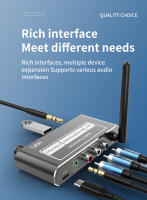 Receptor de Audio HIFI con Bluetooth 5,2, convertidor DAC Coaxial Digital a analógico de 3,5mm, AUX, RCA, Mic, u-disk Jack, adaptador inalámbrico ESTÉREO - details 2