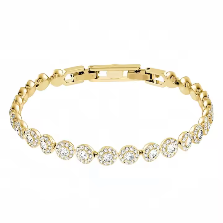 Pulsera de tenis para mujer con circonitas sintéticas. |   Cumpleaños Día de la Madre regalo de boda - 1