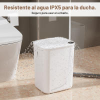 PrettyCare - Cubo de basura inteligente de 25 l, con detección automática de basura sin contacto, resistente al agua, con tapa y pantalla LED, para baño, dormitorio y sala de estar - details 8