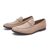 Zapatos casuales de gamuza de cuero de negocios de verano británico, esmerilados y transpirables - details 5