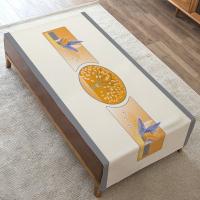 Decoración del hogar, mantel de estilo chino de 90x150cm, cubierta gruesa de PVC para mesa de té, cubierta lavable a prueba de aceite para mesa de postre, cocina - details 3