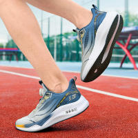 Zapatos deportivos con hebilla giratoria, calzado lateral de talla grande, zapatillas ligeras para correr, calzado de entrenamiento para hombre - details 26