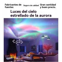 Nueva rotación aurora boreal cielo estrellado proyector de luz USB láser cielo estrellado luz ambiente temporizador apagado - details 2