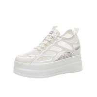 Sandalias deportivas y de ocio para mujer 2025, con suela gruesa de malla Muffin, populares en internet, transpirables, de moda, blancas. - details 0
