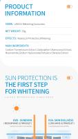 LAIKOU crema de protección solar refrescante Protector solar Facial Spf50 Gel loción de aislamiento crema blanqueadora cremas hidratantes faciales - details 1