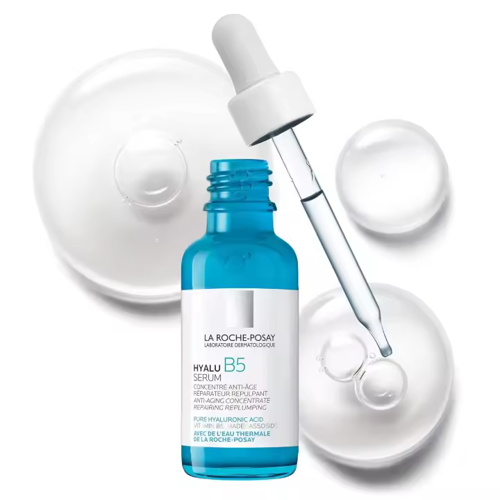 Hyalu Pure para rostro, ácido hialurónico con vitamina B5 + madecassoside, suero hidratante que rellena visiblemente la piel, sensible - 1
