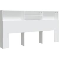 Almacenaje Pared Dormitorio Estantería Habitación Libros Decoraciones Blanco 200x19x103,5 cm - details 0
