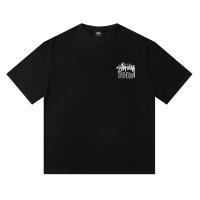 2025 Camisas casuales básicas de moda de verano, camisetas holgadas de algodón puro para hombres y nuevas camisas de manga corta para parejas con estampados de logotipos en la parte delantera - details 0
