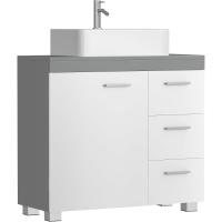 Mueble Bajo Lavabo Armario de Baño con 3 Cajones Diseño Trasero con 2 Compartimentos - details 17