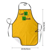 Babero personalizado Breaking Bad Time delantales hombres mujeres Unisex adulto Chef cocina Walter White Tablier cocina jardinería - details 31