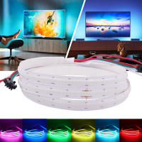 Tira de Luz LED Flexible WS2812B RGB Full Dream Color 332Pixels/m de XUNATA para Decoración de Habitación Luz Inteligente COB FOV DC 5V - details 7