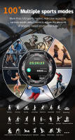 Reloj inteligente Deportivo De Alta Calidad,Pantalla AMOLED de 1,43 Pulgadas,Trae Tu Propia Linterna LED De Luz Fuerte,107+Modo Deportivo,Lmpermeabilización De Llamadas,Asistente De Salud,Reloj inteligente Con Brújula GPS Al Aire Libre,Para Android e Ios - details 10