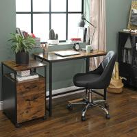 Mesa de Trabajo Pequeña Industrial Ideal para Teletrabajo, Estudio, Dormitorio 60 x 135 x 76cm - details 42