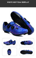 Women Cycling Shoes Road Self-Locking Bicycle Sports Shoes Men MTB Shoes SPD Flat-Bottomed Road Racing Cycling Sports Shoes - details 18