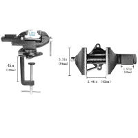 Abrazadera de Trabajo Dual-Purpose Combined Vise multifuncional con Ajuste Rápido 360° para Bricolaje en Casa Herramienta de Metal - details 5