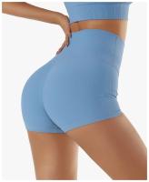 Pantalones de Yoga de Cintura Alta y Sin Costuras Shorts Deportivos para Mujeres - details 7