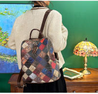 Mochila pequeña de estilo europeo y americano para mujer, morral de gran capacidad para viajes y ocio, novedad - details 6