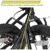 Bicicletas Infantiles para Niños y Niñas 20 Pulgadas 1 Velocidad, Bicicletas con Horquilla de Suspensión y Freno en V, Rosa/Negro/Verde Menta/Azul - details 27
