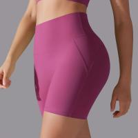 Yoga mujeres Fiess correr ciclismo transpirable deportes Leggings cintura alta verano entrenamiento gimnasio pantalones cortos - details 10