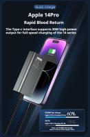 PowerBank (batería externa) 10000mAh PD30W carga rápida adecuada tipo C * 1 + USB * 1 funda de aleación de aluminio - details 1