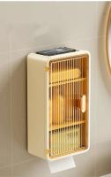 Estante multifuncional para artículos de tocador, pañuelo impermeable para baño montado en la pared, organizador de champú - details 3
