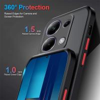 Funda de Armadura Mate para Xiaomi POCO C65 C61 X6 F5 X5 M6 Pro 4G F3 Cubierta Dura de TPU Suave con Protección de Golpes - details 5