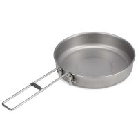 Olla de titanio ultraligera, utensilios de cocina para acampar al aire libre, senderismo, picnic, 750ml/1000ml, 2023 - details 7