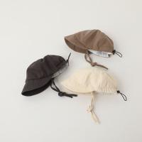 Gorro bonito con visera para bebé, sombrero con protección solar, sombrero de béisbol para bebé, sombrero para el sol para niña y niño de Color sólido para primavera y verano para recién nacido - details 15