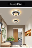 TOMAXIN 3Color 24CM Round Square Modern Led Ceiling Light For Room Bedroom Corridors Aisle Cloakroom Ceiling Light Hallway Light - details 2