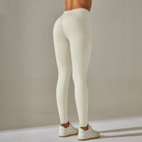 Hamidou-MALLAS DE Yoga sin costuras para mujer, ropa deportiva de entrenamiento, pantalones deportivos de cintura alta - details 12